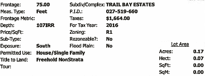 Trail Bay Estates Lots For Sale